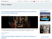 Tablet Screenshot of filmcontact.com