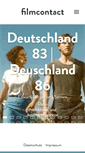 Mobile Screenshot of filmcontact.de