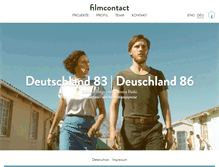 Tablet Screenshot of filmcontact.de